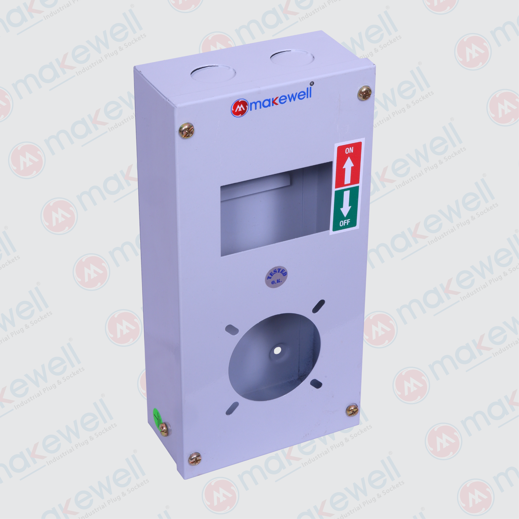 1+1 Metal Socket Box