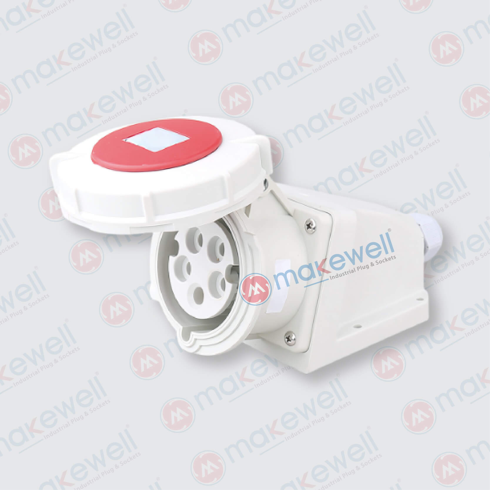 16A 5 PIN Wall Socket