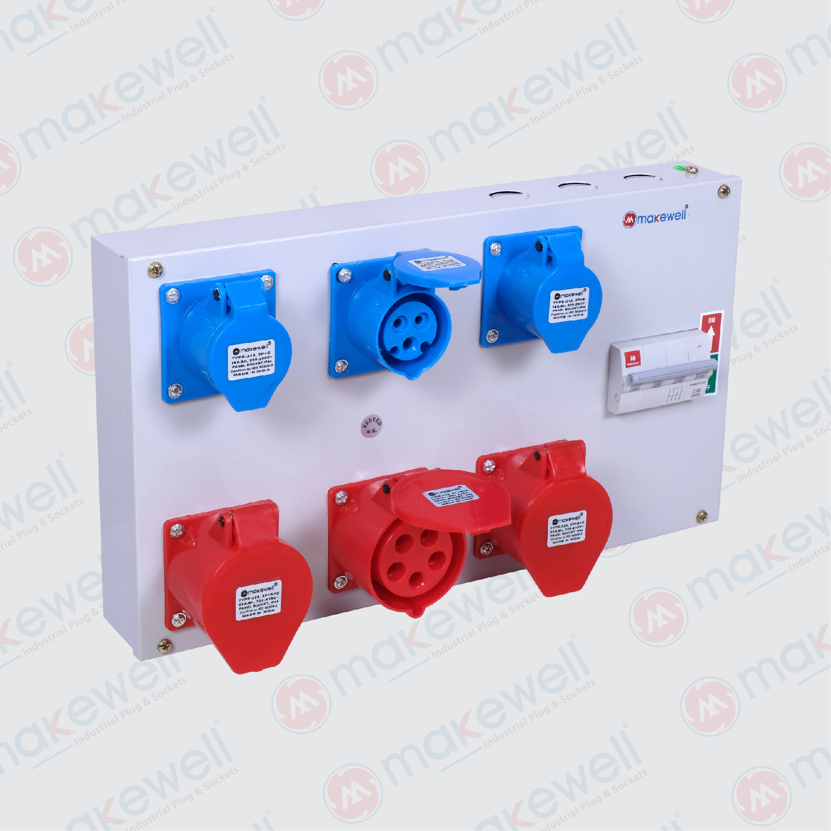 6+1 Metal Socket Box