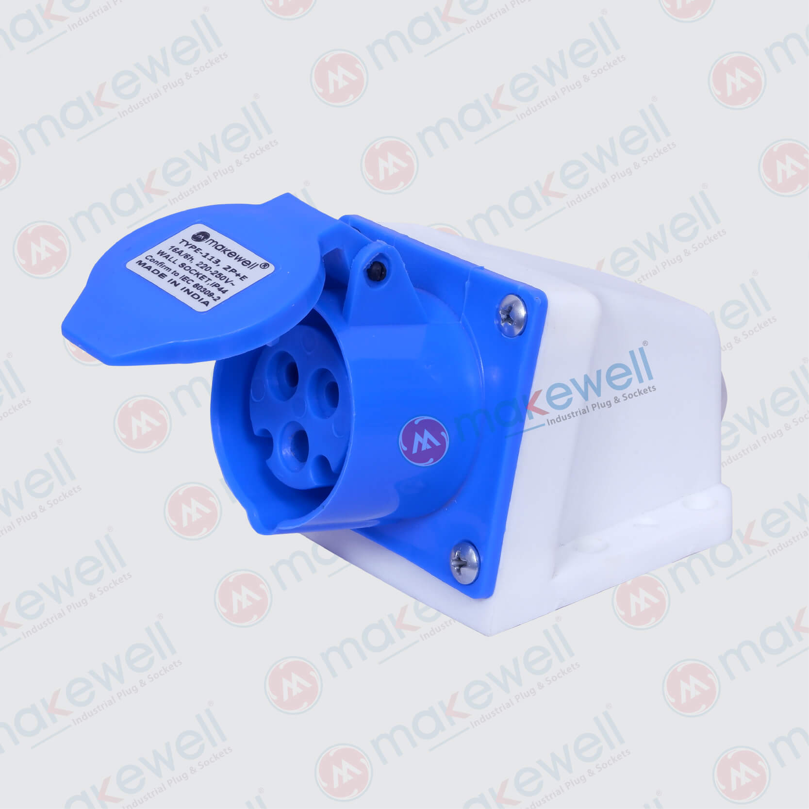 MW-123 32A 3 PIN Wall Socket