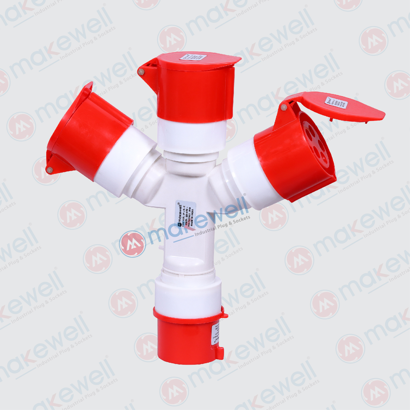 MW-1025 32A 5 Pin 3 Way Socket